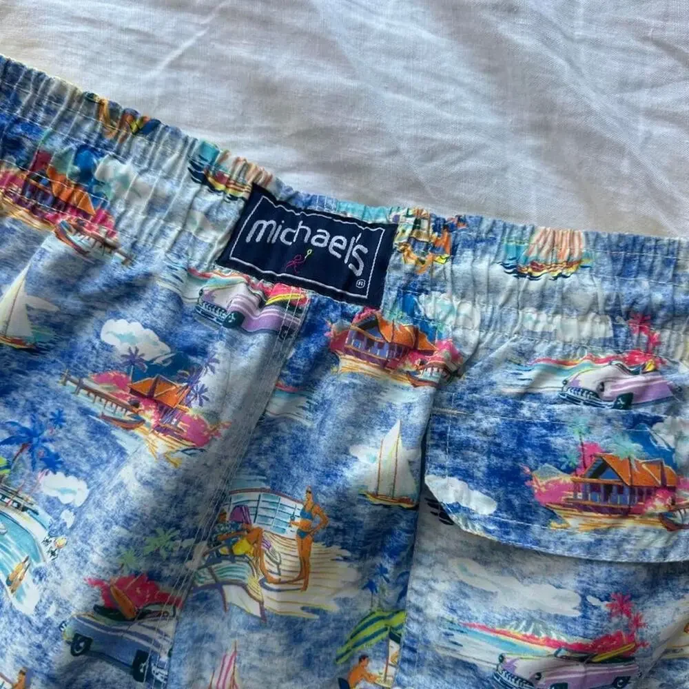 Vinage michaels swim trunks in